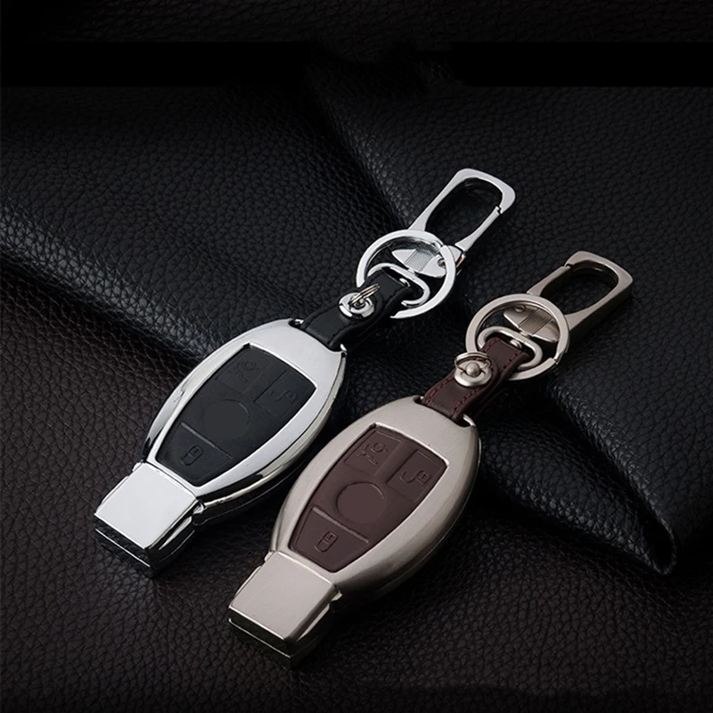 Для Mercedes Benz AMG кожаный чехол для ключей W205 W212 W204 W210 W211 W176 W203 A CLA GLA C E S| |