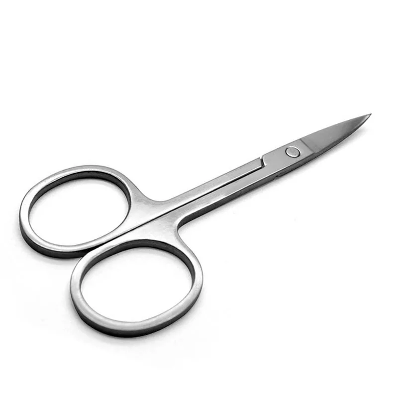 Изогнутые Ножницы для бровей наращивания ресниц из нержавеющей стали стрижки