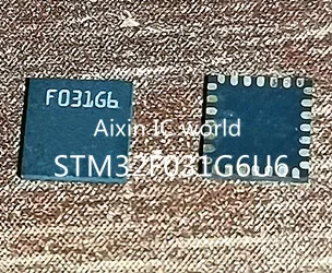 1 шт. F031G6 F031GB STM32F031G6U6 STM32F031G6 32F031G6 QFN-28 5M80ZE64C5N 5M80ZE64C5 5M80Z E64C5N QFP-64