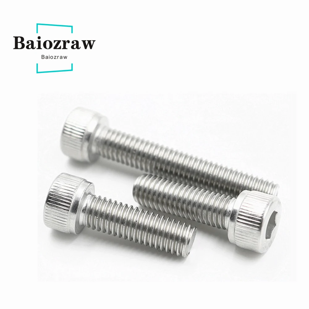 Шестигранное гнездо винтовой болт с головкой винта M4 M5 M6 304 шестигранный из