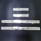 Автомобильная наклейка для Volkswagen VW GOLF 2008-2019 2020 2021 Защитная Накладка на порог внешняя накладка на педаль отделка автомобильные аксессуары