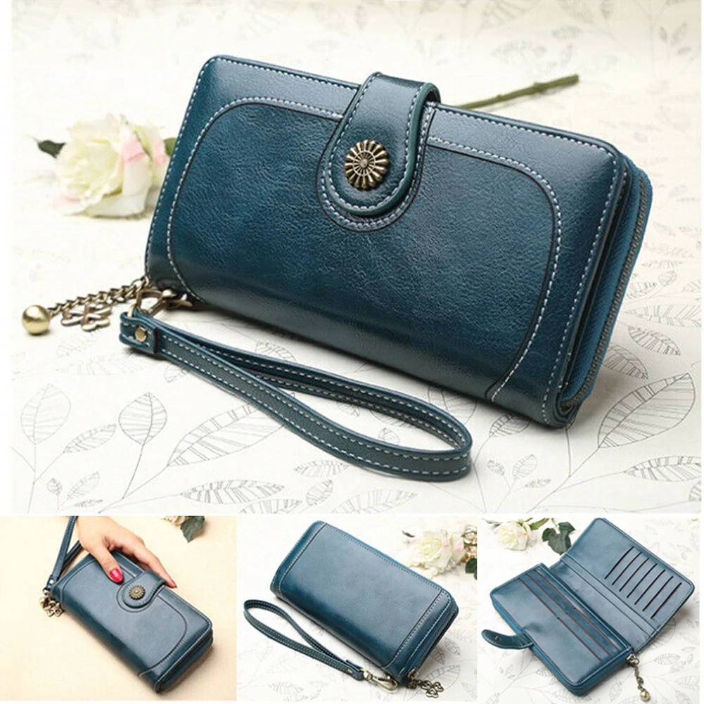 

Women Clutch Purse Coin Bag Long Card ID Phone Holder Wallets Ladies Slim Purse Wallet For Women 2019