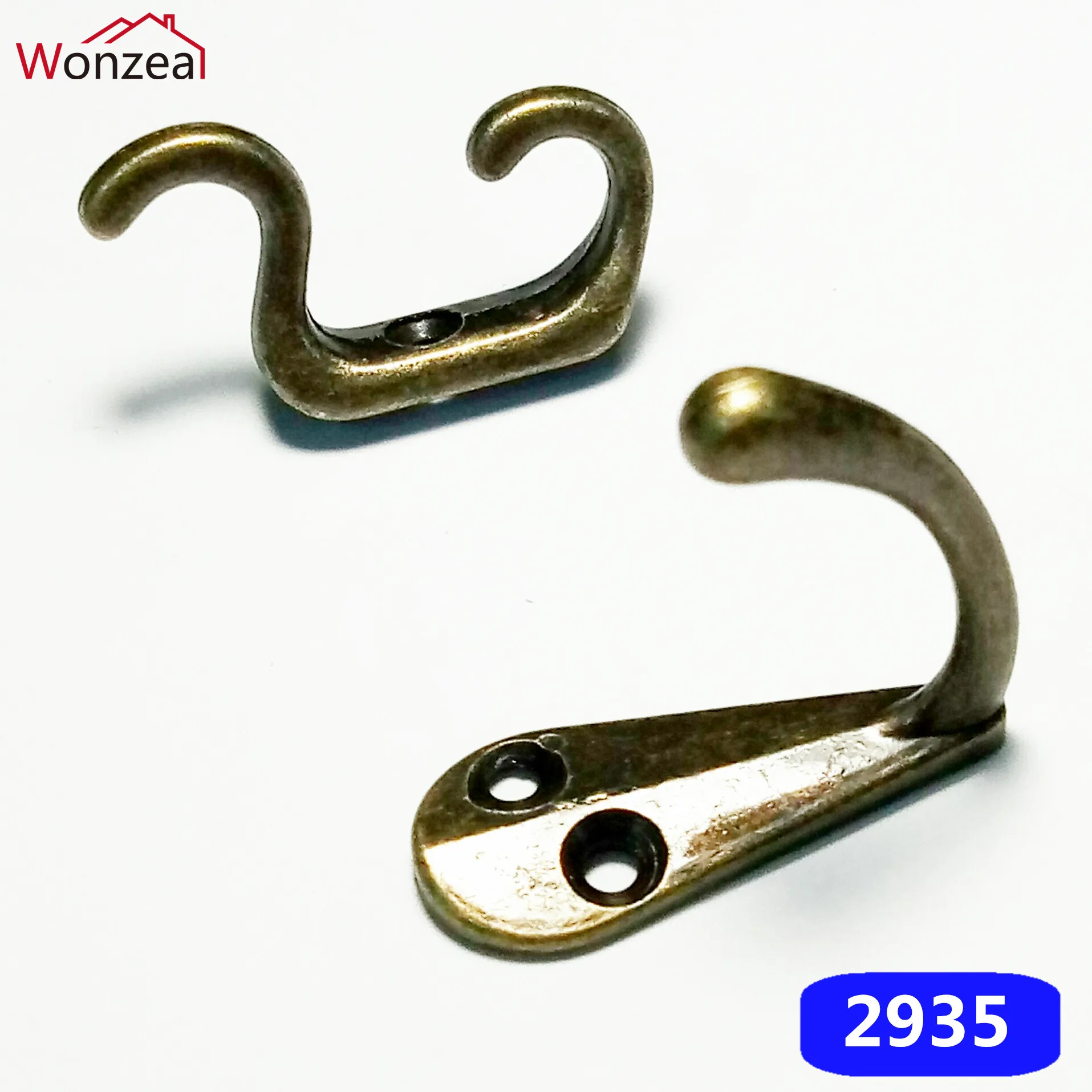 

10 шт./лот античные латунные крючки/Настенные крючки/дверной крючок/настенная вешалка для одежды или ключей