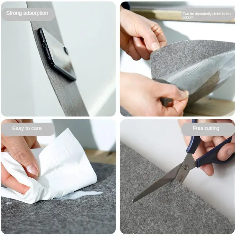 Коврик нескользящий без клея с бесплатной резкой самоклеящийся коврик для