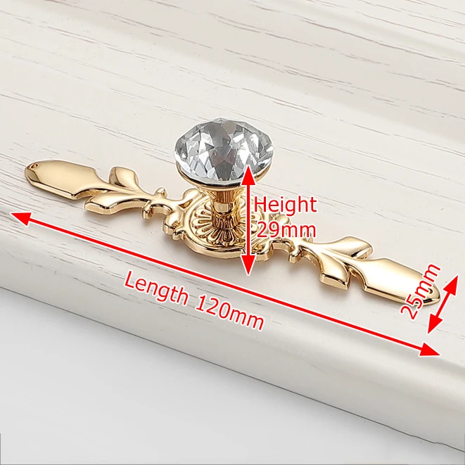 

Ручки KAK хрустальные серебристые/золотые/черные для шкафа