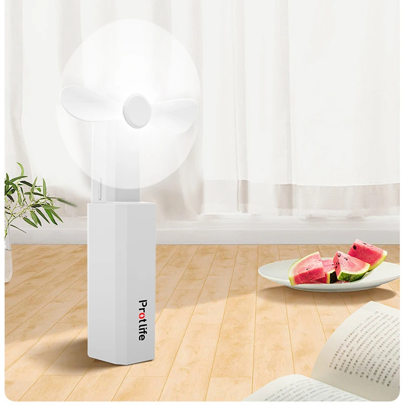 Портативный мини вентилятор охлаждения с USB электрический пластиковый ручной