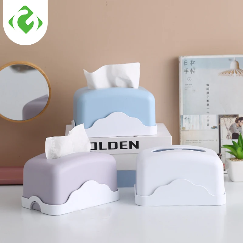 

Plastic Tissue Box Square Home Tissue Container Car Napkins Holder Case Home Organizer Decoration Tools Kitchen Holdler GUANYAO