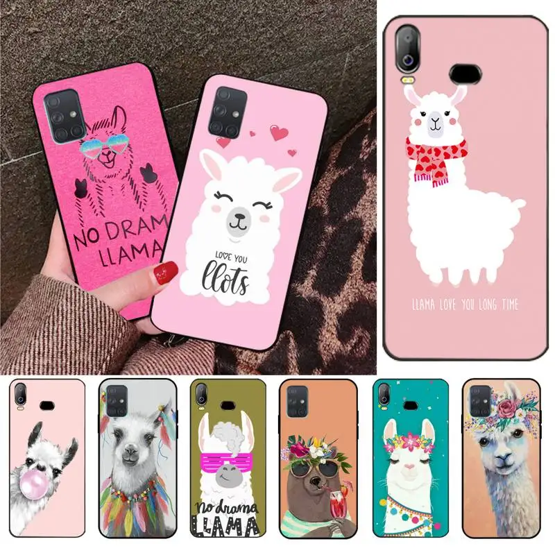 Чехол для телефона CUTEWANAN Lama Alpacas Samsung A10 A20 A30 A40 A50 A70 A71 A51 A6 A8 2018|Бамперы| |