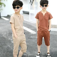 summer baby boys clothing sets new 2 piecesets short sleeve t shirt shorts 4 colors casual outfits for 4 13y kids boy clothes