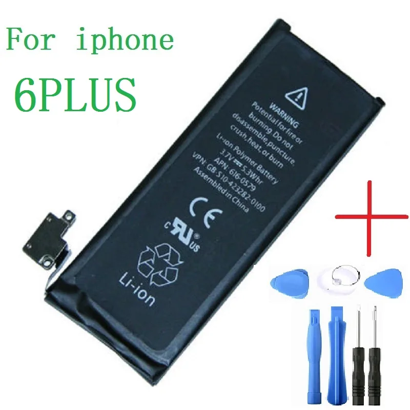 Сменный литий-ионный аккумулятор 2950 мА · ч для Apple iPhone 6PLUS гибкий кабель +