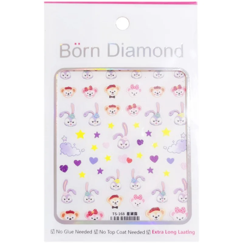 

1Pcs Cartoon Animal Brand Nail Art Stickers Anime Fashion Cute DIY Nail Art Decoration Repair Manicure Accessories