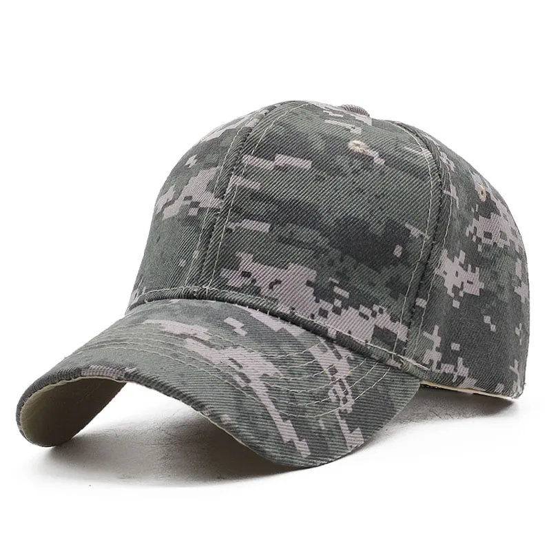 

Digital Men Baseball Caps Army Tactical Camouflage Cap Outdoor Jungle Hunting Snapback Hat For Women Bone Dad Hat
