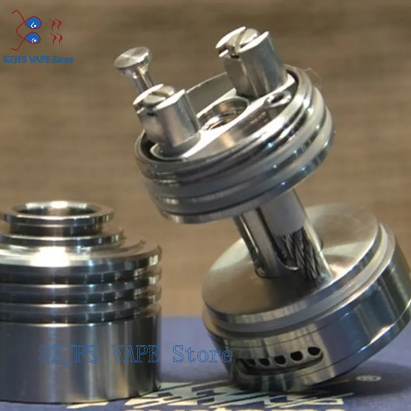 

5GVAPE Caiman RDA MTL BF RDA Atomizer 22mm 316ss Rebuildable Drip Atomizer Vaporizer vsVapor Giant v6S s Caiman RDA MTL kylin m