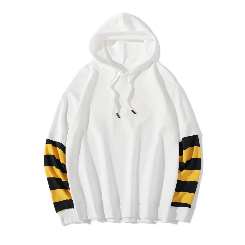 Plus Size 3xl Hoodies Striped Solid Sweatshirt Women Autumn Oversized Drawstring Hoodies Sweetshirts Soft Girl Aesthetic Clothes