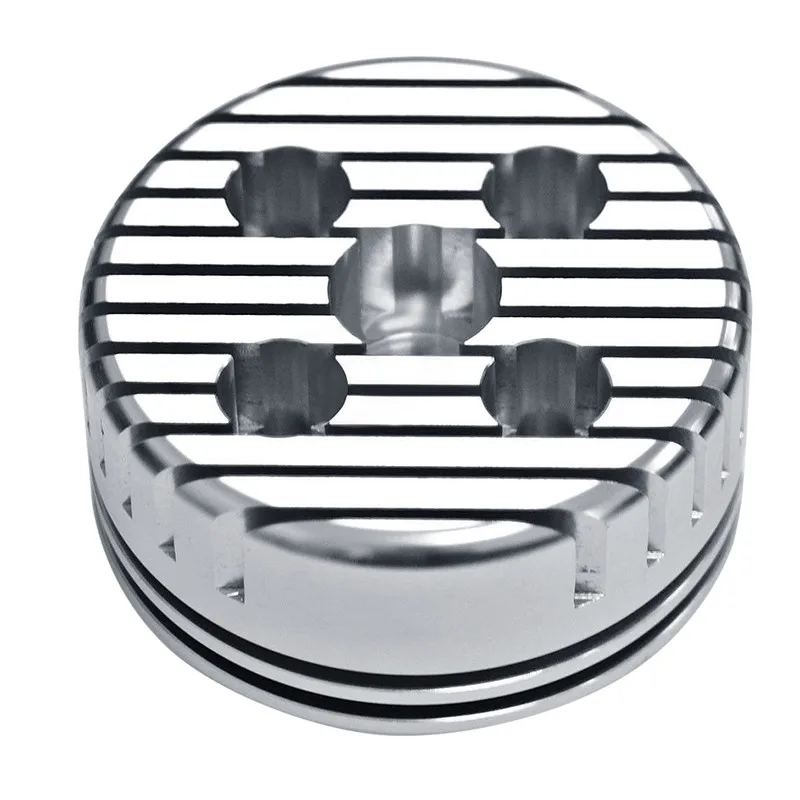 Новинка серебристая гоночная цилиндрическая головка цилиндра CNC 1 шт. замена