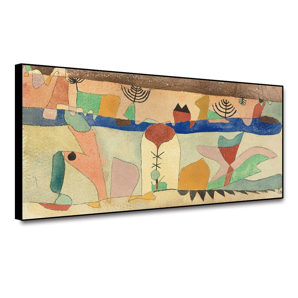 Абстрактное художественное настенное изображение Laeacco Paul Klee плакаты и принты