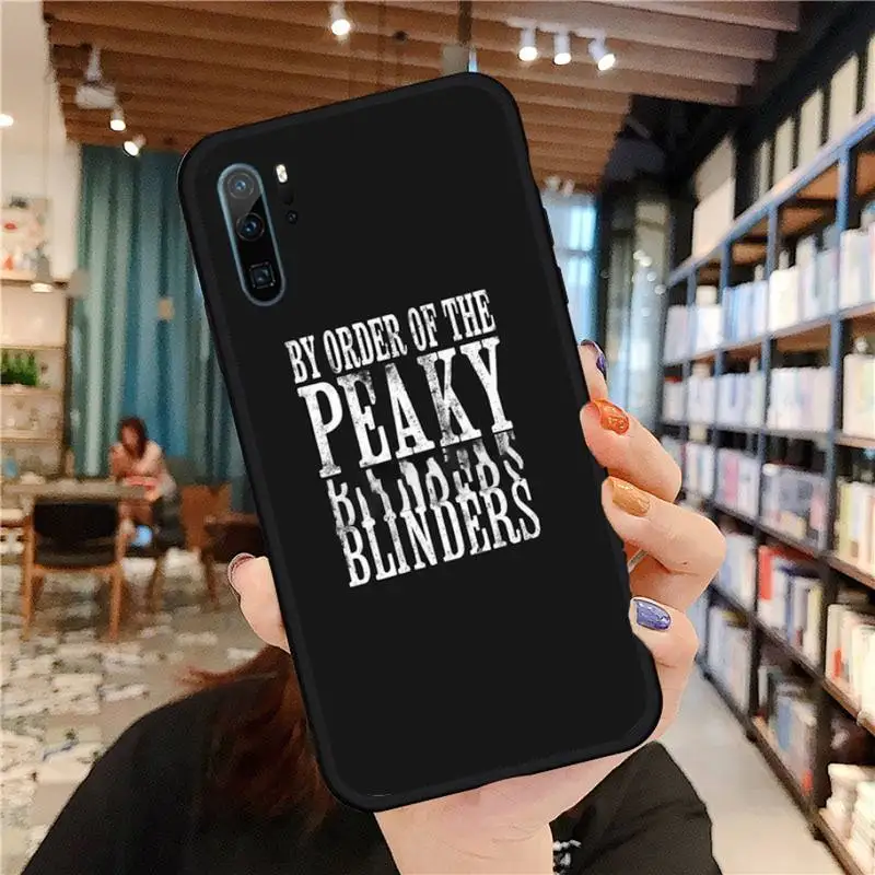 

Movie Peaky Blinders Phone Case For Huawei honor Mate P 9 10 20 30 40 Pro 10i 7 8 a x Lite nova 5t Soft silicone funda