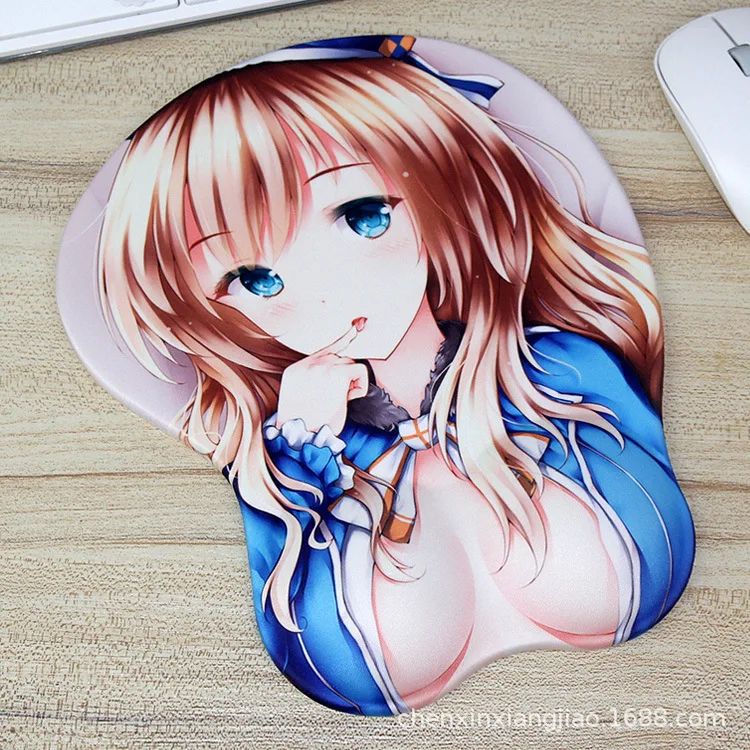 13 Miku Saber Nier Song Hana PUBG бетмен И Дедпул Fate DVA сексуальный сундук Мягкий гель 3D коврик для мыши эргономичный коврик для мыши с поддержкой запястья - Цвет: 13