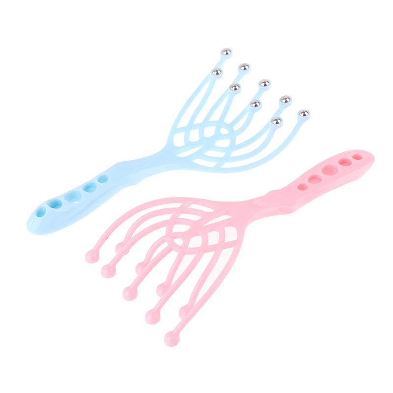

Head Relax Massager Healing Neck Claw Massage Steel Ball Head Relaxation Five-Jaw Ball Massager Anti-stress Scalp Massager