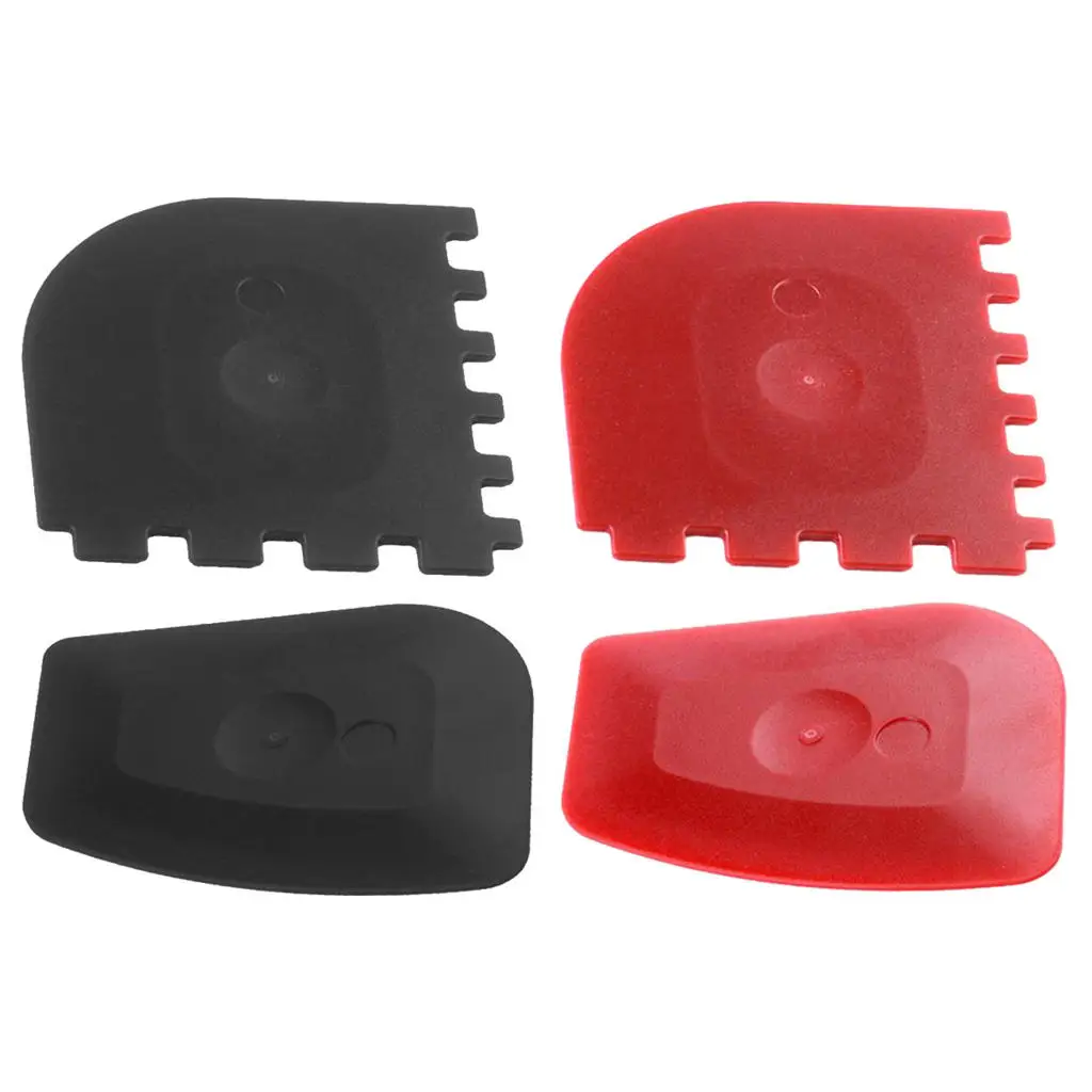 

Pan Scrapers, 2 Pack Professional Pan Scraper Set Thicker Plastic Durable Pan