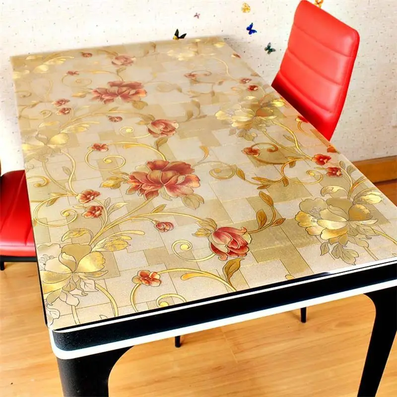 Потертая шикарная прямоугольная скатерть для напсов Tovaglia Rettangolare из ПВХ Toalha De Mesa