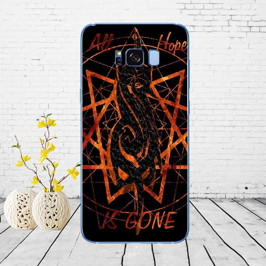 277DD Лидер продаж Slipknot рок Мягкий силиконовый чехол для Samsung Galaxy S6 S7 край S8 S9 S10 плюс A70 A50 чехол