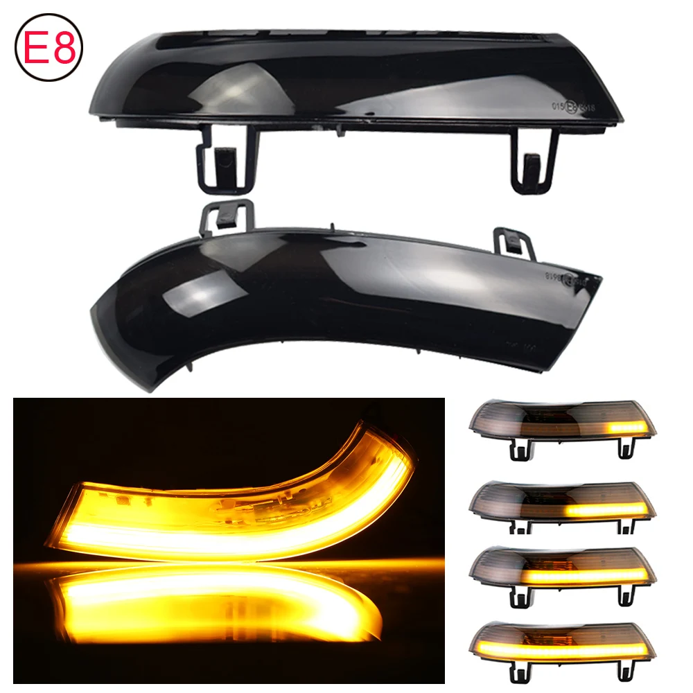 

2pcs For VW Golf MK5 Golf 5 6 Plus EOS Passat B5.5 B6 3C Skoda Dynamic Turn Signal Light LED Side Mirror Sequential Indicator