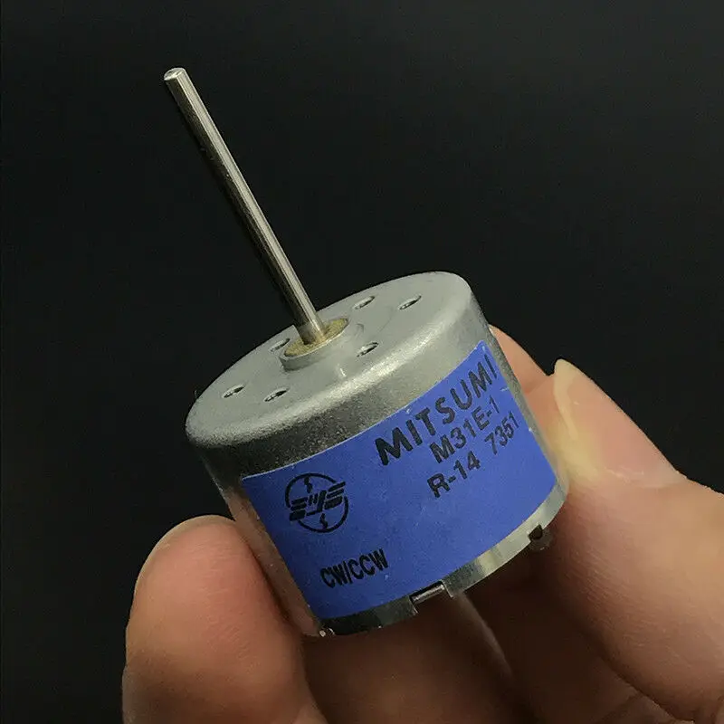 Микро MITSUMI M31E 1 DC Motor1.5V 3V 3 7 V 6V 6800 об/мин мини 18*24 мм RF 310 Солнечный Мощность