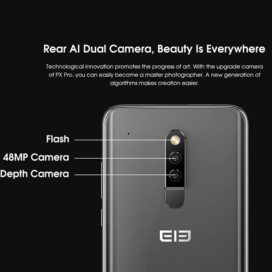 Elephone PX Pro мобильный телефон 4 Гб 128 ГБ Восьмиядерный процессор Helio P70 экран 6 53 дюйма