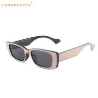 fashion small rectangle sunglasses women 2021 luxury brand vintage square sun glasses men eyewear lunettes de soleil femme