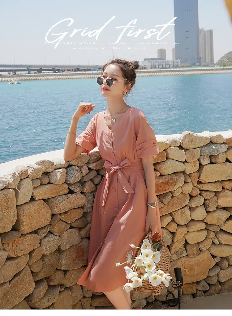 

CMAZ Dresses For Women Summer 2021 Korean Style