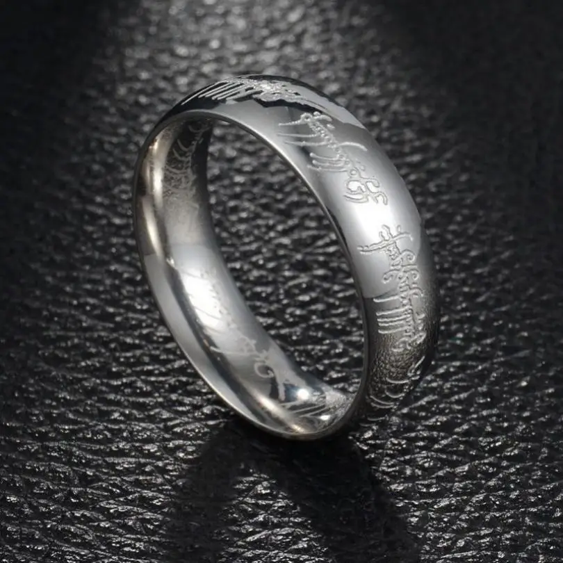 Stainless Steel Fashion Supreme Men's Ring Personality Cool Jewelry Gift for Men and Women | Украшения и аксессуары