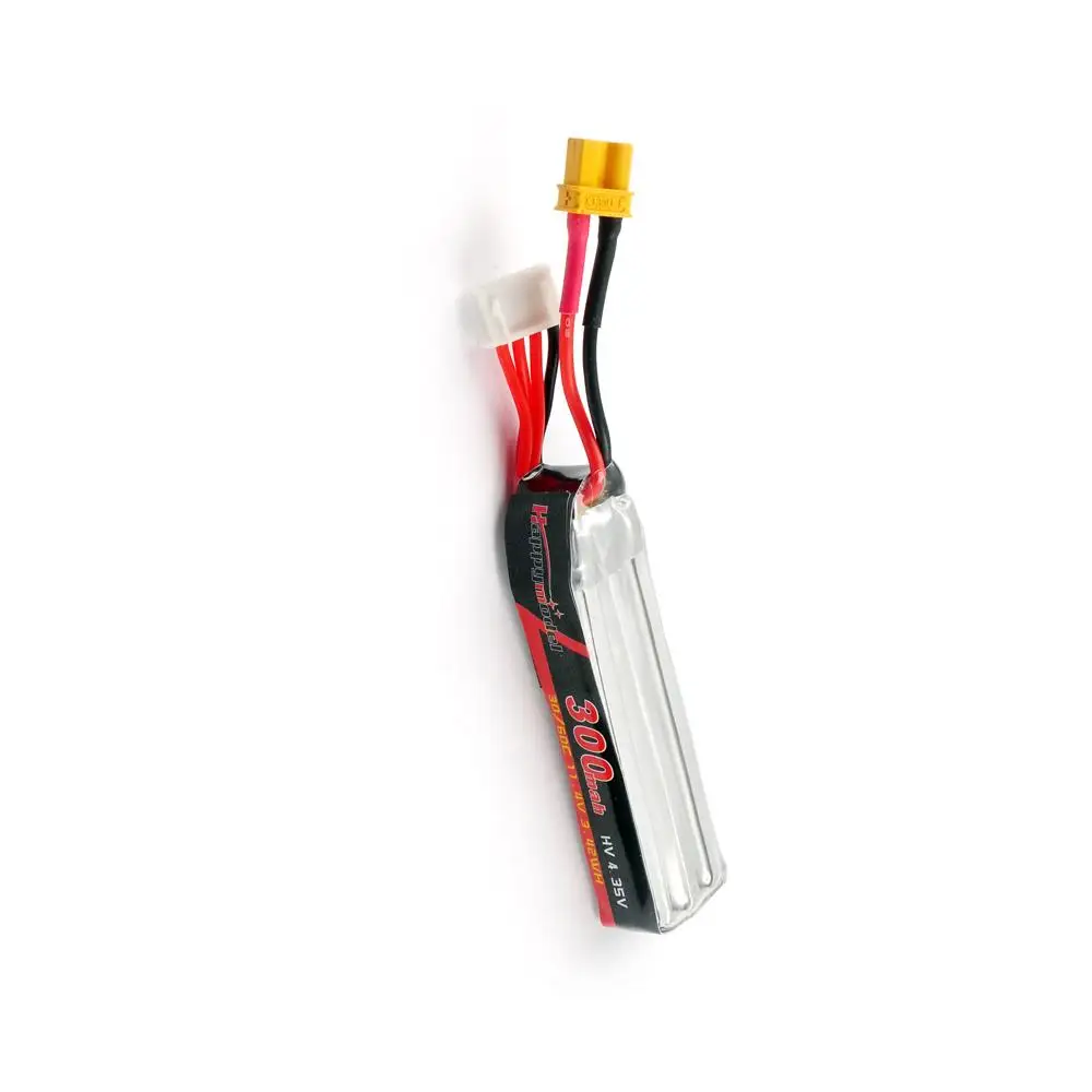 Happymodel 300mAh 11 4 V 30C/60C 3S XT30 Plug Lipo Battery для Mobula7 HD Sailfly X URUAV UR85 / UR85HD FPV RC Drone|Детали и