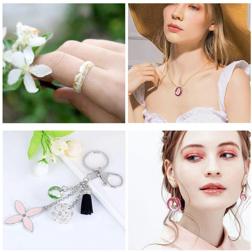 Кольца разных размеров для стайлинга форма из смолы кошачьих ушей формы подвесок