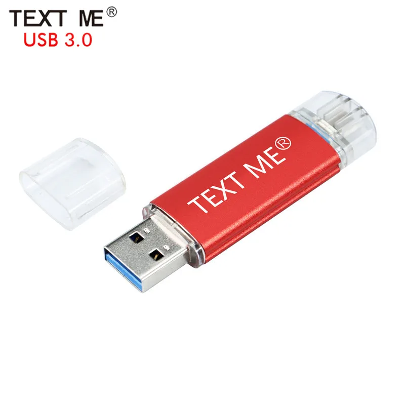 Флэш-накопитель TEXT ME OTG USB 3 0 64 ГБ карта памяти 8 4 Гб для телефона флэш-накопитель 16