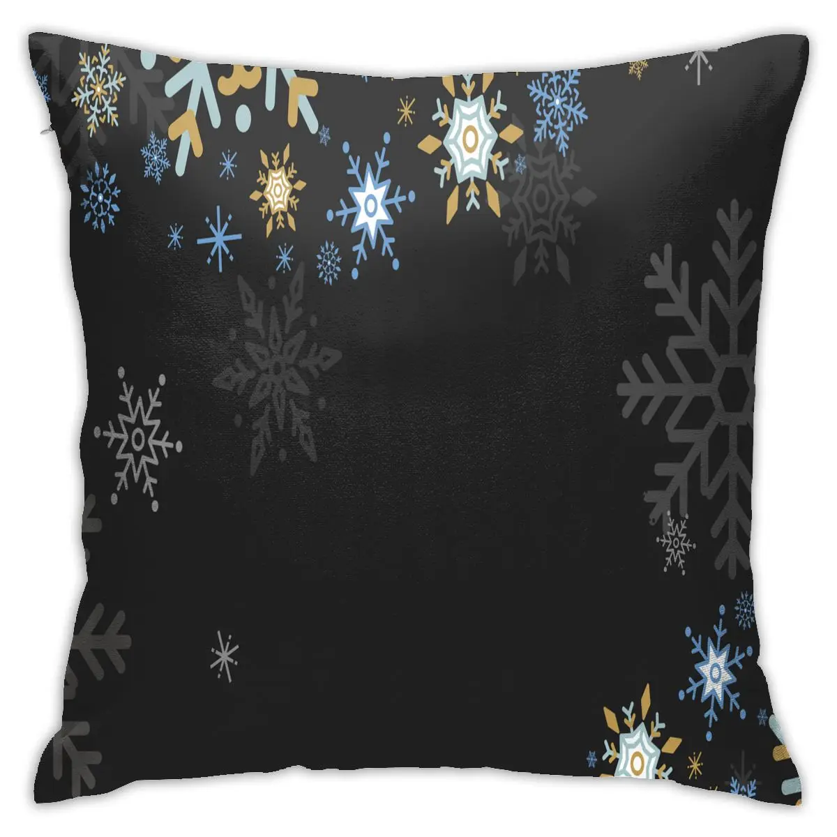 

Snowflake Christmas Decorative Cushion Cover Floral Pillow Case For Car Sofa Decor Pillowcase Home Pillows 45 x 45cm