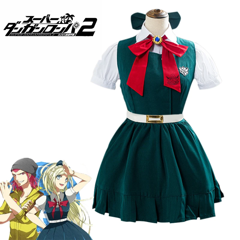 

New Anime Uniform Cosplay Costume School Sonia Nevermind Costume Super Danganronpa 2 Anime Costumes Love Live Cosplay