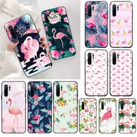 fashion flamingo bired phone case for huawei honor mate 10 20 30 40 i 9 8 pro x lite p smart 2019 y5 2018 nova 5t