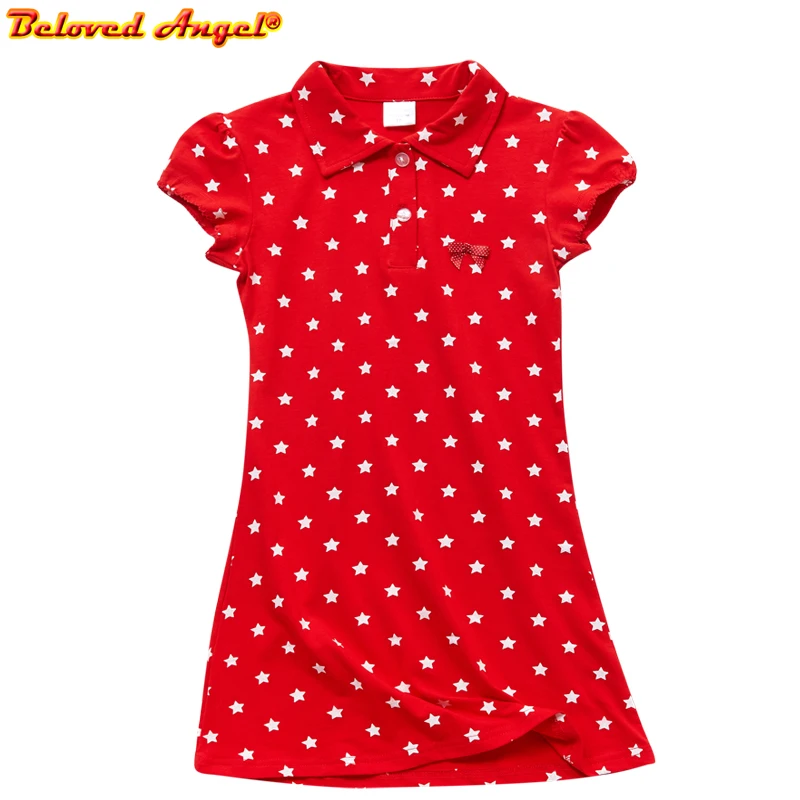 Платье принцессы для девочек детские платья с рукавами-фонариками детей малышей