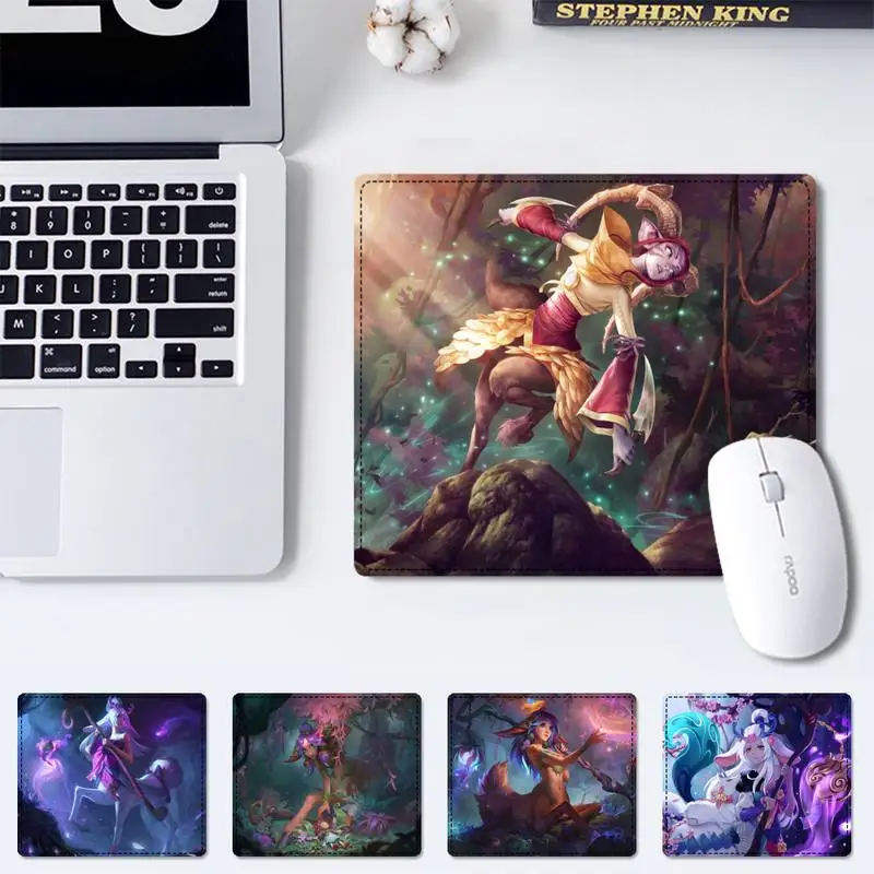 

Brand league of legends Lillia office Mat Small Size Rubber Mouse Pad Gaming Player Desktop Pad Computer Laptop Mouse Pad