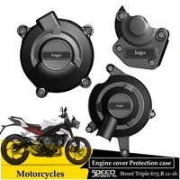 engine cover protectors case for case for triumph street triple 675 r 2013 2016