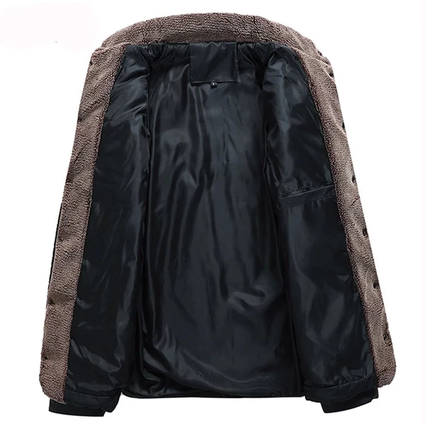 Новинка зимняя мужская теплая куртка повседневные парки Мужское пальто