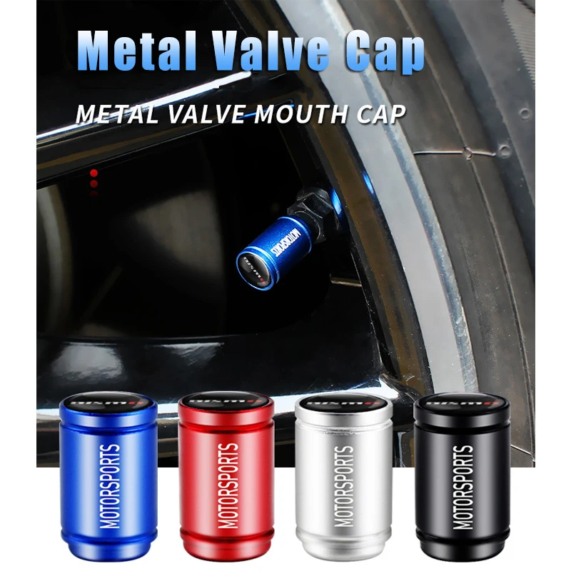 

4Pcs Car Wheel Tire Valve Stem Air Caps For Nissan Nismo Tiida Teana Skyline Juke X-trail Almera Sunny Qashqai MARCH LIVINA