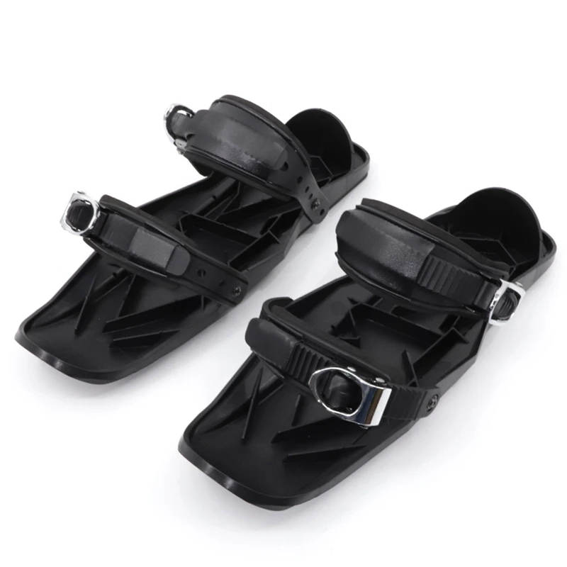 

Mini Ski Skates for Snow Shoes The Short Skiboard Snowblades High Quality Adjustable Bindings Portable Skiing Shoes Snow Board