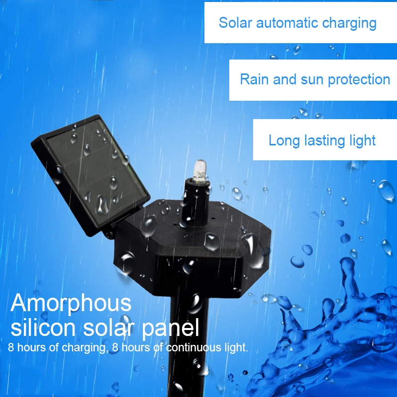 

Kerstmissneeuwman Zonne-verlichting Outdoor Waterdichte Led Auto Tuin Gazon Camping Lamp Energiebesparende Opgeladen Decoratie S