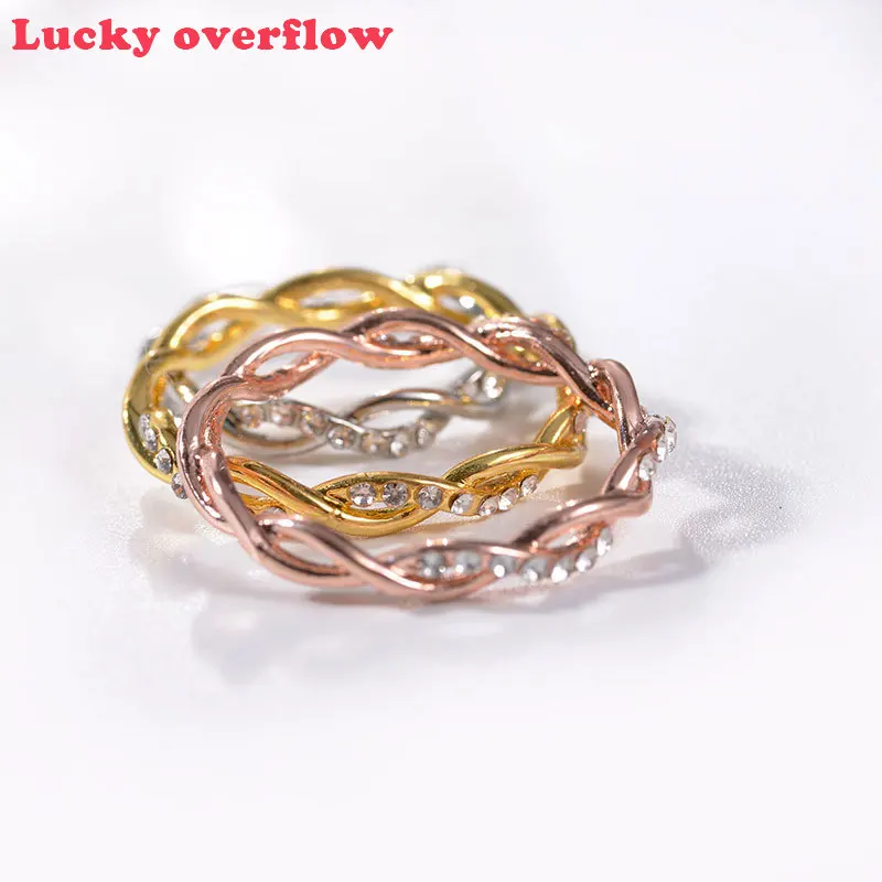 Модные ювелирные изделия luckyперелива 2019 простое кольцо для женщин защита