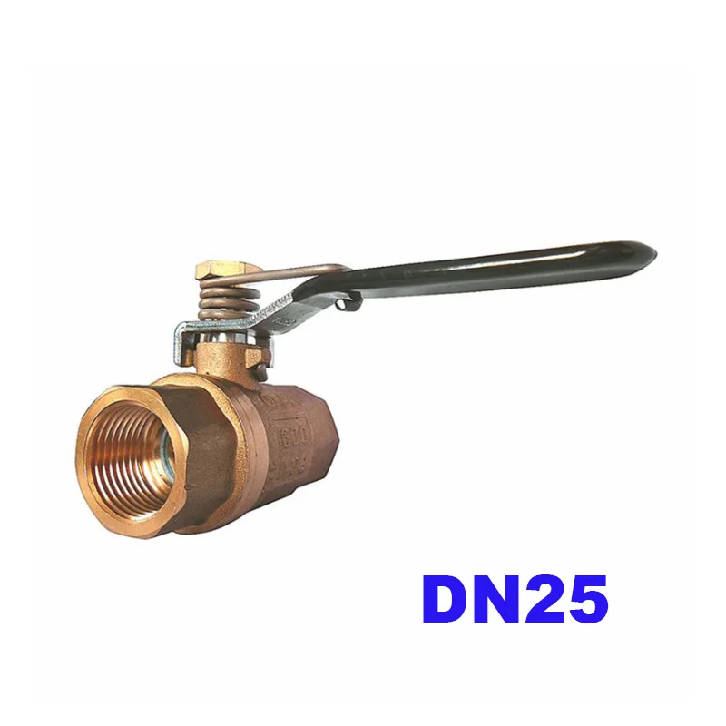 Высокое качество шаровой кран из латуни нержавеющей стали Маленькая пружина
