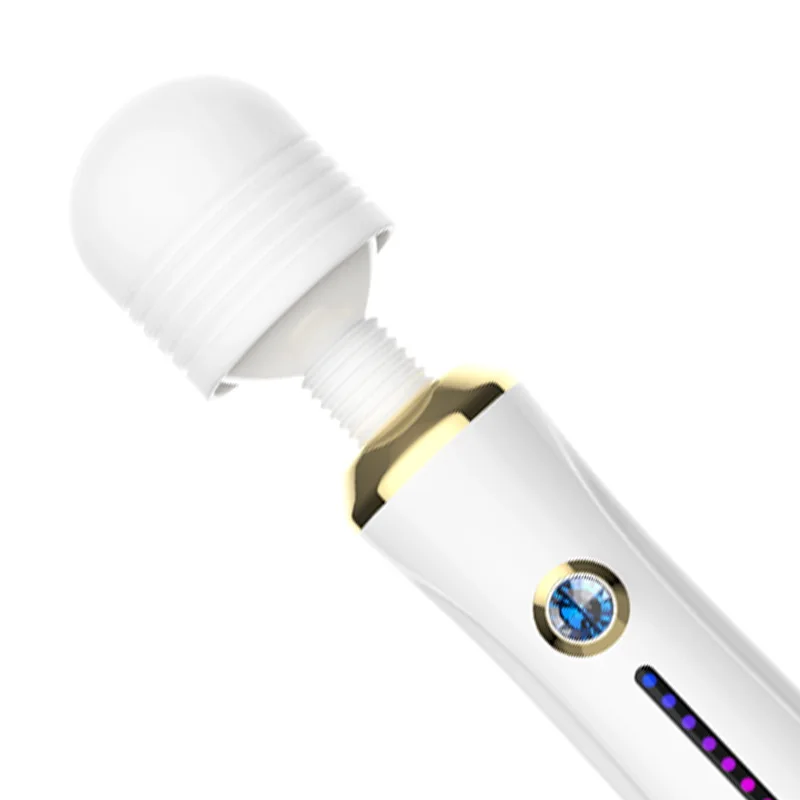 Сильная вибрация большой AV массажный вибратор 36 частоты USB перезаряжаемая