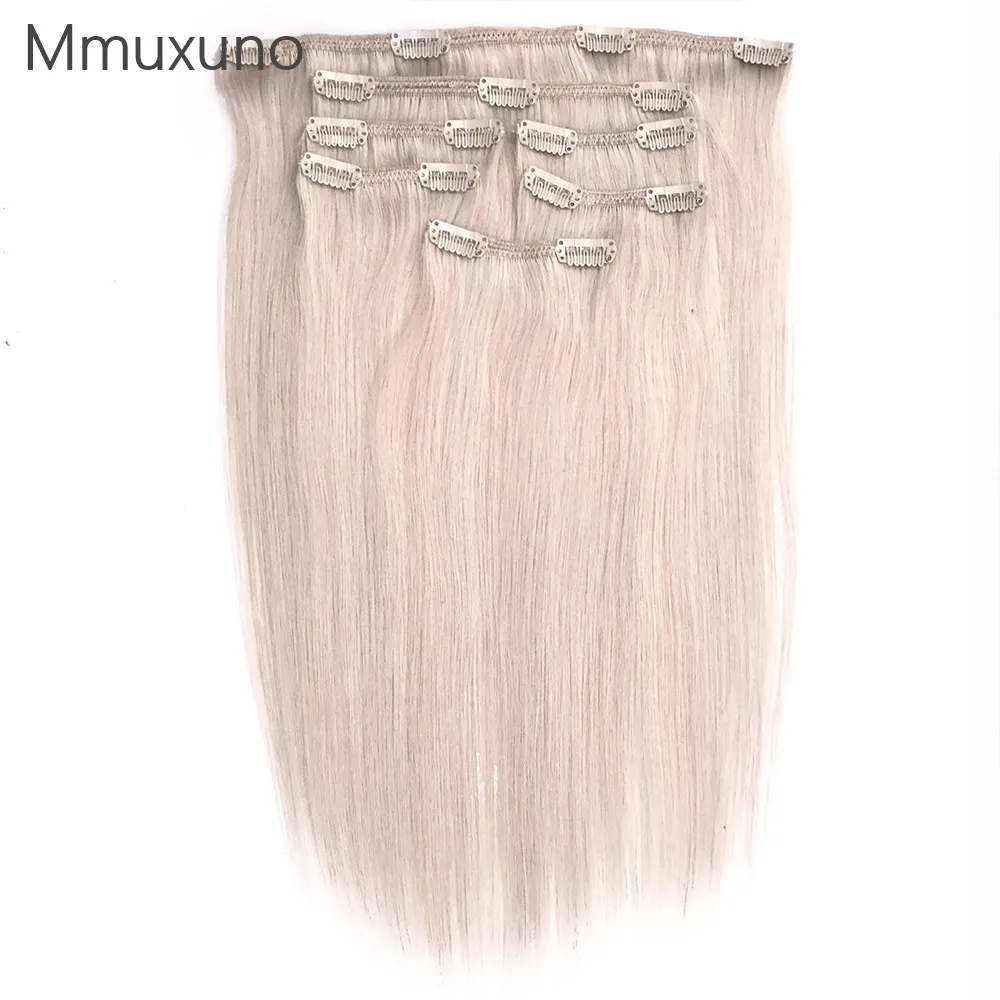 Light color human hair without mark clip Color #60