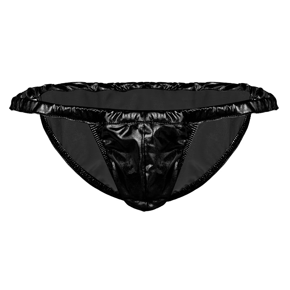 Black Купальный костюм для мужчин, купальный костюм, Шорты для плавания, мужская пляжная одежда, спандекс и латекс, резиновое нижнее белье, быстросохнущие шорты - Цвет: Black